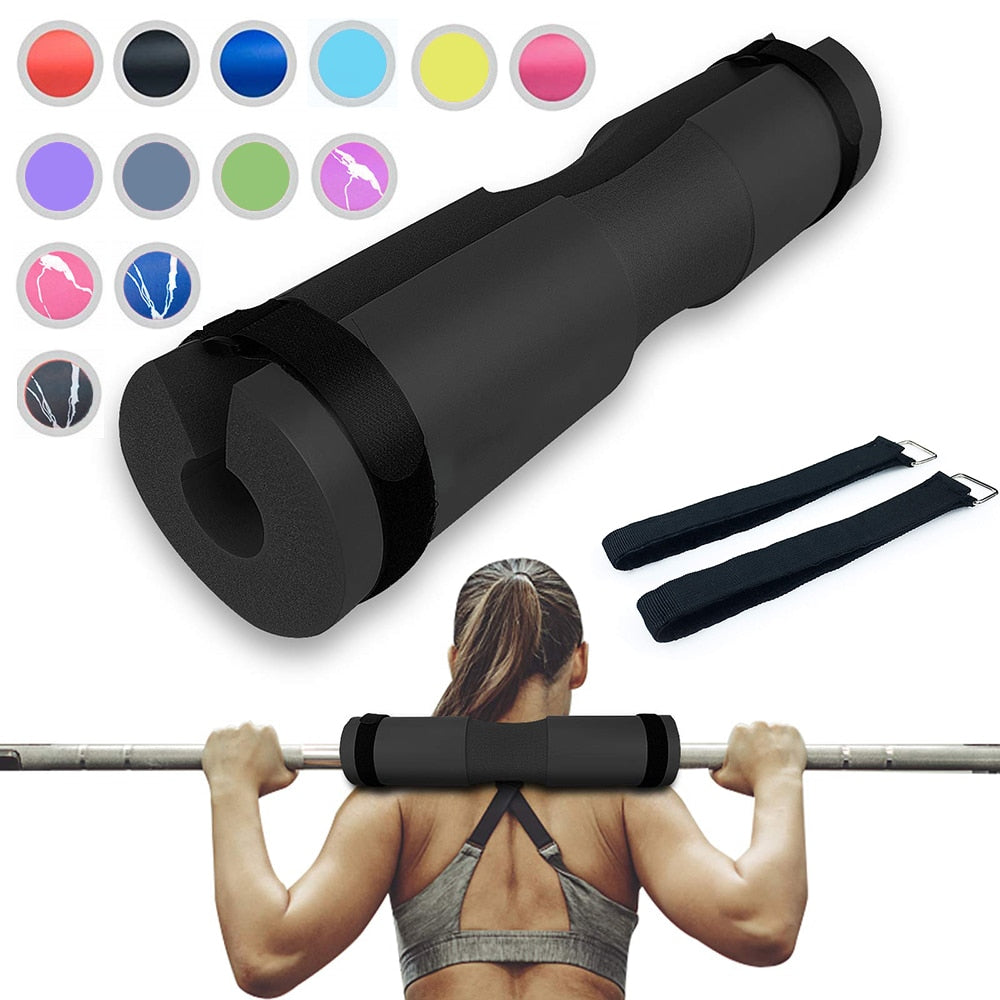 Fitness Weightlifting Barbell Pad - Foam Sponge Pad for Gym