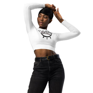 Art Model Fit long-sleeve crop top