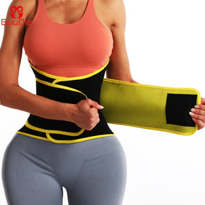 Cheap Neoprene Sauna Sweat Belt Waist Trainer Tummy Trimmer Body Shaper  Slimming Belt Sport Girdle Fitness Belly Band Workout Shaper