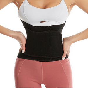 Sauna Sweat Belt Weight Loss Neoprene Waist Trainer Body Shaper Corset  Slimming Belly Sheath Women Tummy Trimmer Cincher Sports